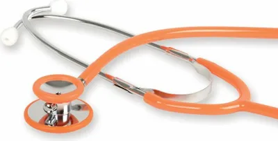Immagine prodotto di GIMA WAN DOUBLE HEAD, Stetoscopio per medicina interna, arancione