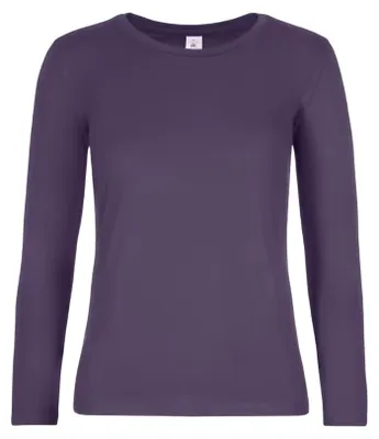 Image de B&C - T-shirt « #E190 » pour femmes à manches longues FK2610 (XL) (fuchsia)