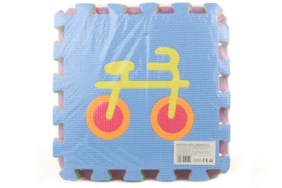 Produktbild von Schaumstoffpuzzle 9 Stück Transportmittel