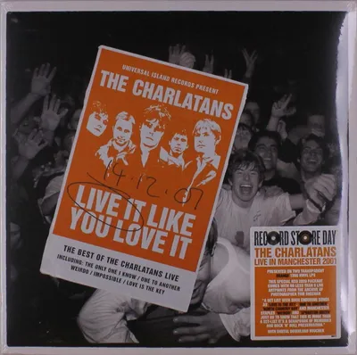 Productafbeelding van Die Charlatans - Live It Like You Love It (vinylplaat)