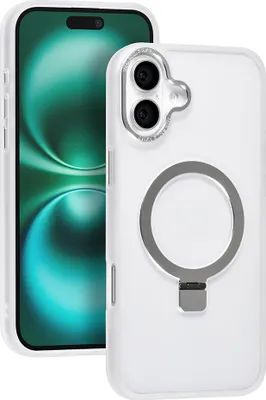Produktbild von TUNIQ iPhone 16 Plus Back cover case - Magsafe - silicone - White