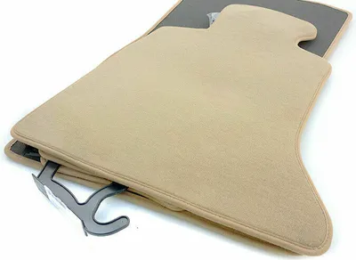 Produktbild von NEU! BEIGE Fußmatten für 5er BMW F10 F11 Original Qualität Velours Automatte