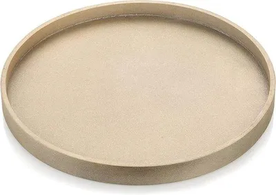 Productafbeelding van Famanu decoratief houten dienblad - Vintage goud, rond, 30 cm