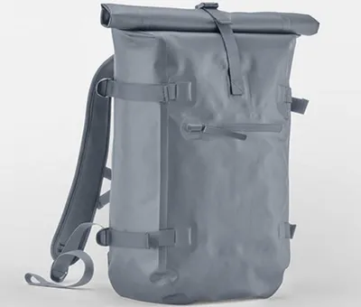 Immagine prodotto di Quadra QS575 | Zaino impermeabile Roll-Top - Colore: blu grigio - Dimensioni: 43 x 25 x 13 cm