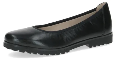 Produktbild von CAPRICE Ballerina Leder schwarz G-Weite