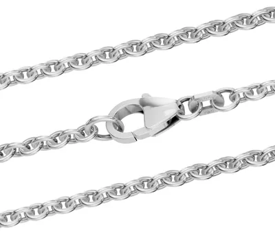 Produktbild von Silberkette Ankerkette Länge 70cm - Breite 2,8mm - 925 Silber