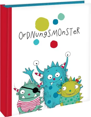 Produktbild von Goldbuch Ringbuch Monster 26x32 cm