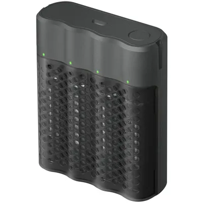 Image de GP Batteries 135P461U210AAHCB C4 GP ReCyko Pro Schnellladegerät 4-Port USB 4xAA NiMh 2100mAh