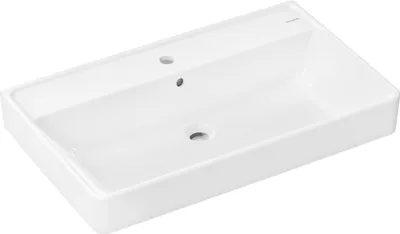 Produktbild von Hansgrohe Aufsatzwaschtisch geschli.Xanuia Q 800/480mm mit Hahnloch u.?berlauf wei?, 60250450