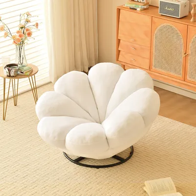 Produktbild von 360Home Sofa Drehsofa Blumenblatt Sofa Einzelsofa Lazy Sofa