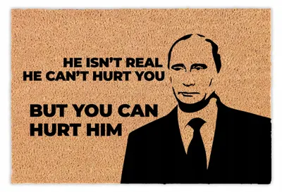 Produktbild von TabPrint Fußmatte 40x60cm Kokos Motiv Solidarni z Ukrainą