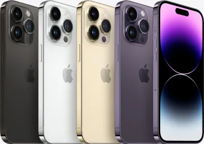 Produktbild von Apple iPhone 14 Pro Max , 17 cm (6.7"), 2796 x 1290 Pixel, 1 TB, 48 MP, iOS 16, Violett