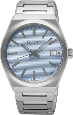 Produktbild von Seiko SUR599P1 Herren-Armbanduhr Edelstahl/Hellblau