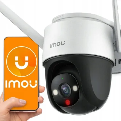 Produktbild von Wifi-Kamera 4Mp Ip66 Schwenkbar 355° Neigung 90° Live Mit Sirene 110Db