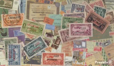 Produktbild von Briefmarken Latakia 20 verschiedene Marken