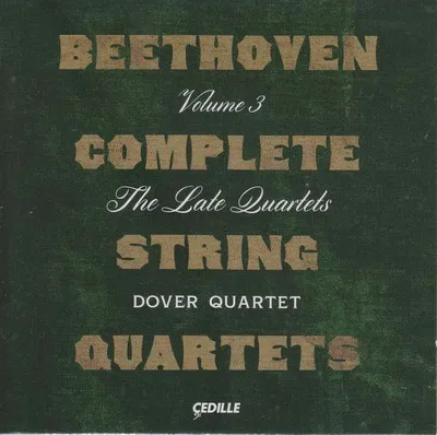 Obrázok produktu pre Ludwig van Beethoven (1770-1827) - Sämtliche Streichquartette Vol.3 - - (CD / S)