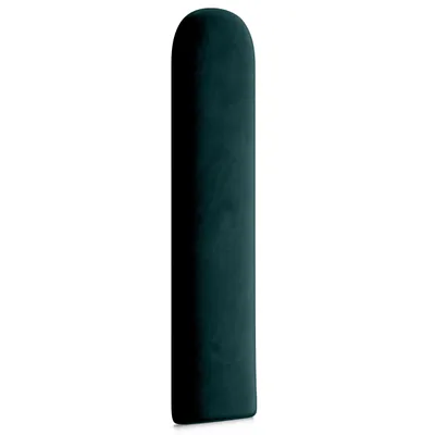 Produktbild von Muralo Polsterpaneel ovales WANDPOLSTER Wandkissen Bettkopfteil Wandpaneel Türkis 20 cm x 60 cm