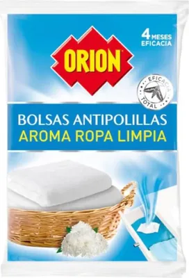 Obrázek produktu pro Orion Sáčky proti molům Aroma Clean Clothes 20 kusů