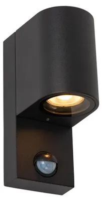 Image de Applique d'extérieur avec détecteur de mouvement GU10 7 W ZARO Lucide