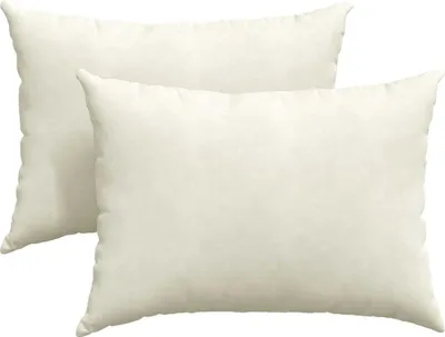Produktbild von vidaXL Sofakissen 2 Stück Creme 70 x 50 cm Cordstoff
