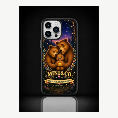 Obrázek produktu pro Pouzdro na iPhone 14 Pro Max, ochranné pouzdro s motivem – značka LUNØIR ©