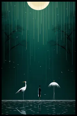 Produktbild von Plakat 53x81cm Nachtträume