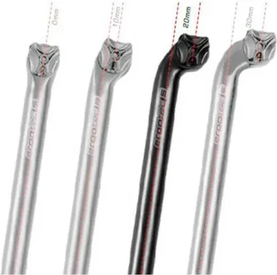 Produktbild von Ergotec Viper 20 Mm Offset Sattelstütze Silber 400 mm / 34.9 mm Silber 400 mm