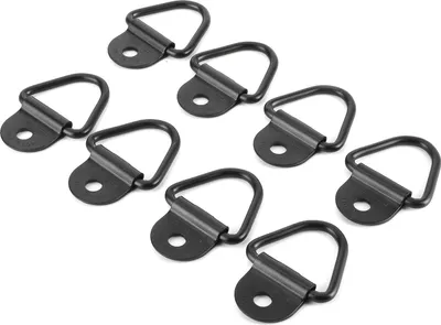 Image de 8 anneaux d'ancrage triangulaires universels Crochets de remorquage pour camions, camping-cars, remorques, SUV