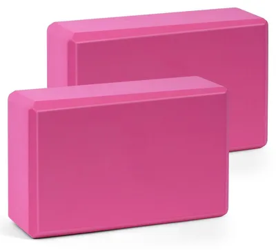 Obrázek produktu pro Jógové bloky - Jóga cvičební kostky - Sada 2 ks - 23 x 15 x 8 cm - Protiskluzové