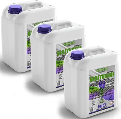 Produktbild von Bioethanol Lavendelduft 96,6% 30L für Kamin Universal Rauchfrei Rußfrei GiDeli