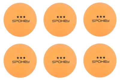 Image de Spokey SPECIAL *** Balles de ping-pong, 6 pièces, orange