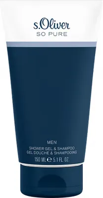 Produktbild von S. Oliver So Pure Men Showergel & Shampoo Showergel 150ml