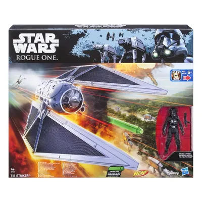 Produktbild von Star Wars Rogue One Fahrzeug - Tie-Striker mit 3.75 Figur