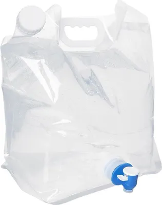 Immagine prodotto di Serbatoio dell'acqua pieghevole con rubinetto per campeggio ed escursioni