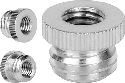 Immagine prodotto di Adattatore riduzione treppiede 3/8" femmina a 5/8" maschio alluminio 13 mm