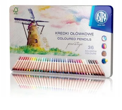 Image de Crayons de couleur Prestige 36 couleurs dans un étui