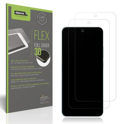 Produktbild von 2x Full Cover Schutzfolie matt für Vivo V60 Panzerfolie Anti-Shock