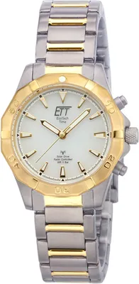 Produktbild von ETT Eco Tech Time Solar Drive Funk Alaska Damenuhr - ELT-11360-15M