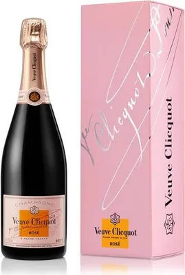 Produktbild von Veuve Clicquot Rosé brut Champagner in Geschenkpackung Champagne Frankreich | 12 % vol | 0,75 l