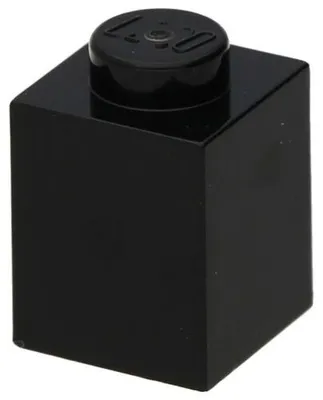 Produktbild von 20x LEGO Stein 1 x 1 (3005) - Schwarz