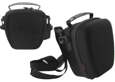 Image de Étui de protection rigide en EVA pour appareil photo compact, avec bandoulière réglable