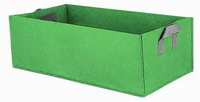 Obrázok produktu pre Rourke 30x40x20cm - textilný kvetináč na pestovanie zeleniny - zelený