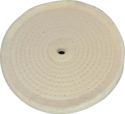 Produktbild von Baumwoll Polierscheibe 150 mm spiralförmig abgesteppt
