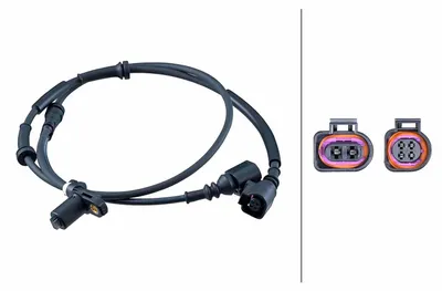 Produktbild von HELLA ABS Sensor Raddrehzahl Hinten Rechts für VW SHARAN (7M8, 7M9, 7M6) 6PU 358 252-891