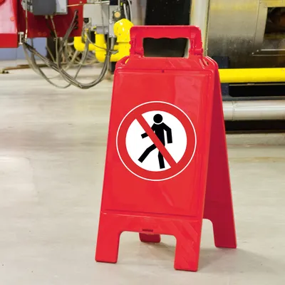 Produktbild von MORION Warnaufsteller, klappbar