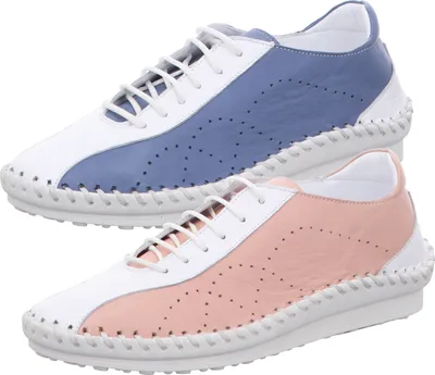 Produktbild von Gemini Damen Schnürschuhe Halbschuhe Leder 341105-02, Größe:42 EU, Farbe:Rosa