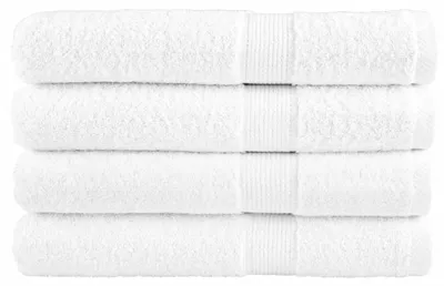 Immagine prodotto di Asciugamani da sauna vidaXL Premium SOLUND, 4 pezzi, bianchi, 80x200 cm, 600 g/m²