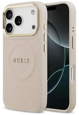 Produktbild von Guess Peony Hot Stamp MagSafe Hülle iPhone 17 Pro