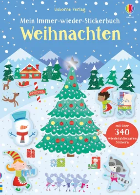 Produktbild von Mein Immer-wieder-Stickerbuch: Weihnachten