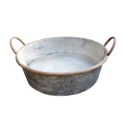 Produktbild von Pflanzschale Metall rund D34cm